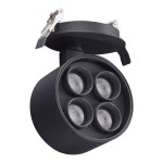 Foco empotrar LED Redondo Ø100mm WAS 24W UGR10